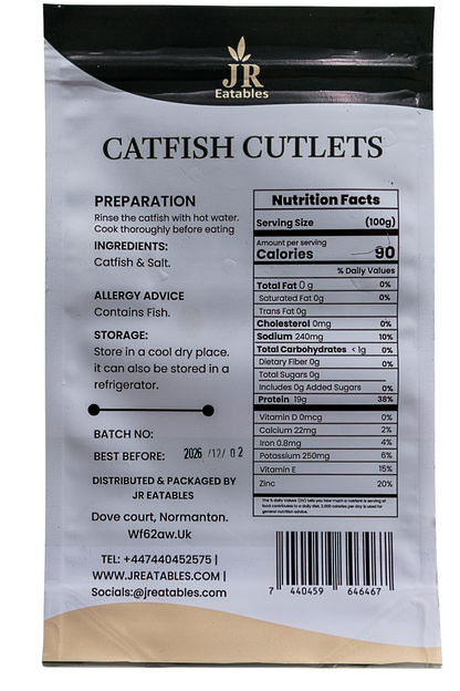 SMOKED CATFISH CUTLETS