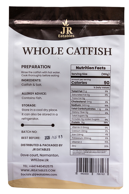 SMOKED CATFISH -WHOLE